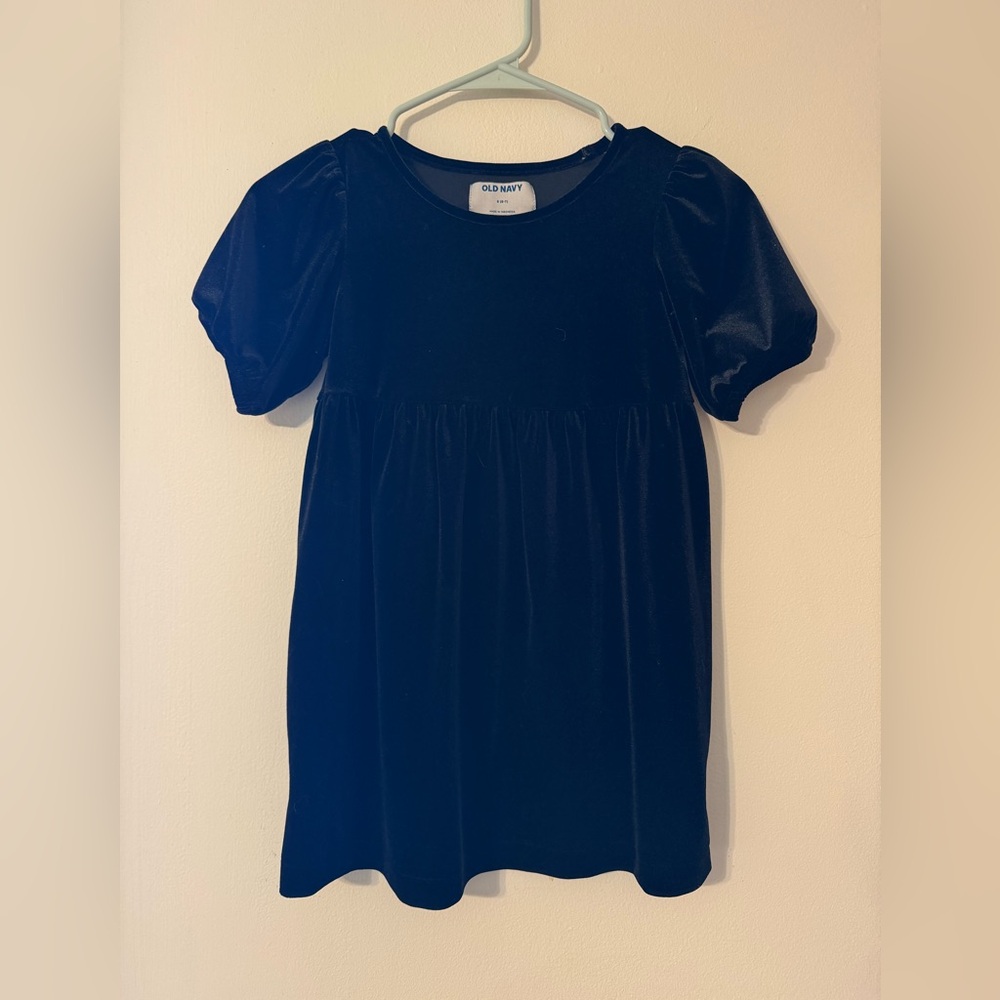 Old Navy Elegant Black Velvet Dress